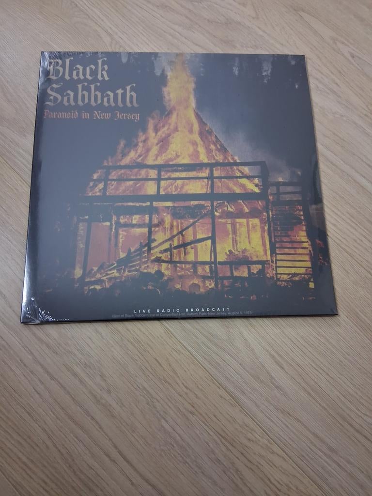 Black Sabbath - Paranoid in New Jersey LP, Cd's en Dvd's, Vinyl | Rock, Ophalen of Verzenden, Zo goed als nieuw, 12 inch, Rock-'n-Roll