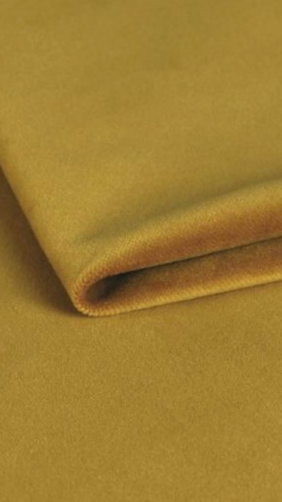 Velours geel, Ophalen of Verzenden, Nieuw, Geel, Polyester