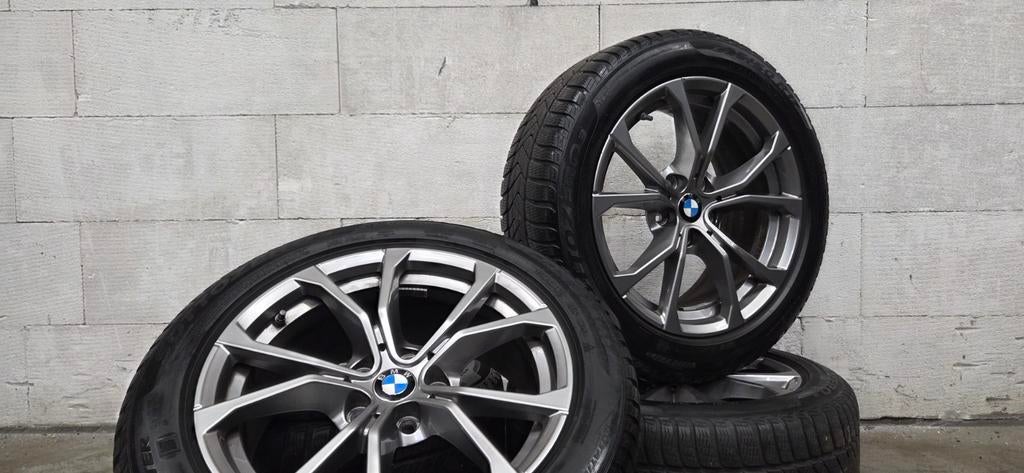 17" BMW 776 G20 G21 G22 G23 G42 3-serie velgen winterbanden, Gebruikt, Banden en Velgen, 17 inch, V