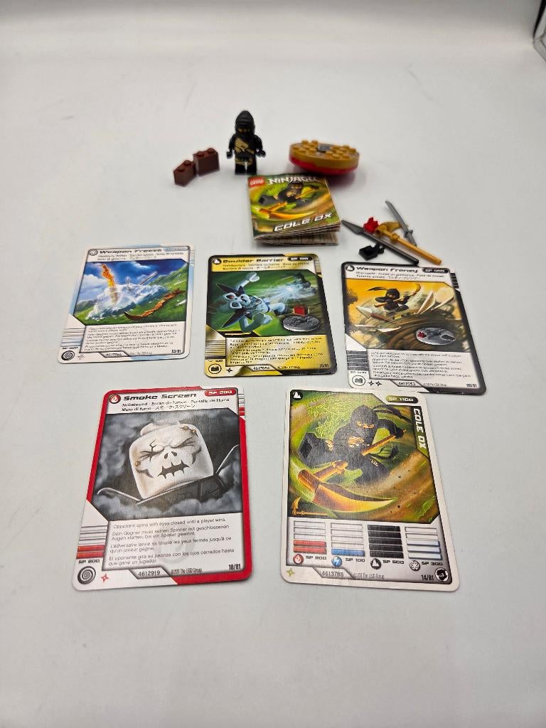 Lego Ninjago 2170 Cole DX blister pack, Ophalen of Verzenden, Zo goed als nieuw, Complete set, Lego