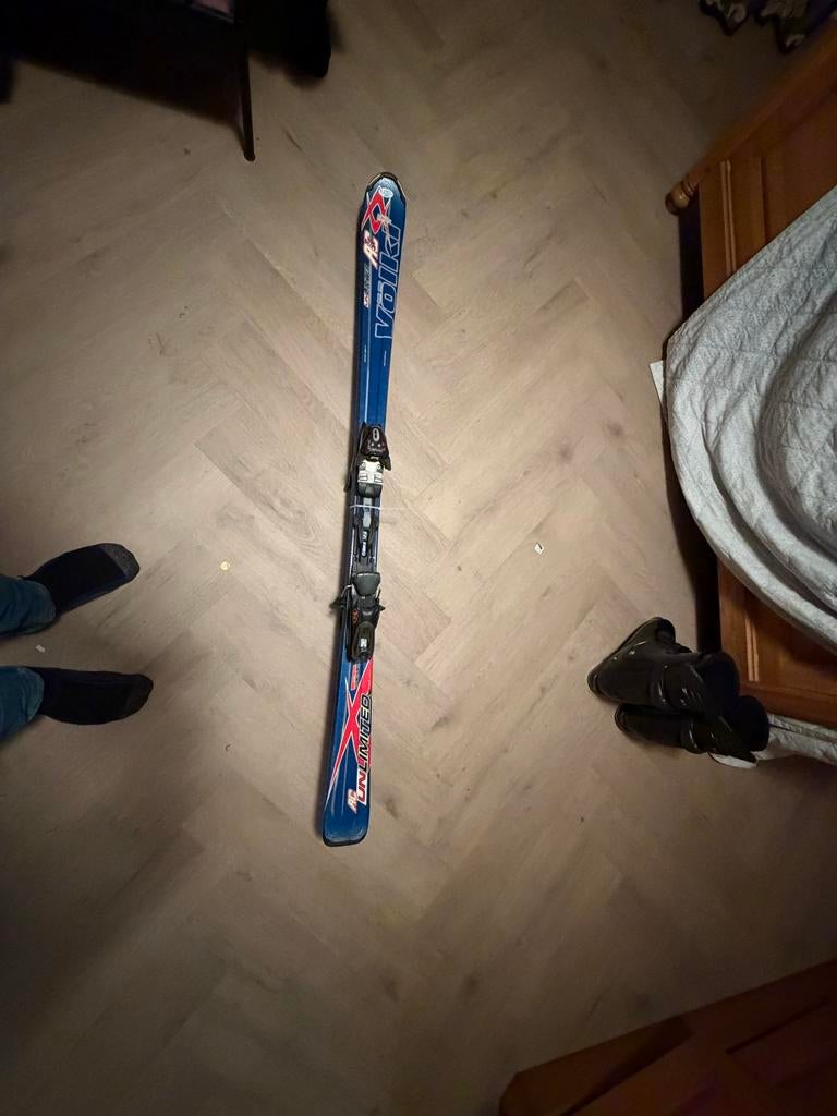 Ski's met skischoenen, Overige merken, 160 tot 180 cm, Gebruikt, Ophalen of Verzenden