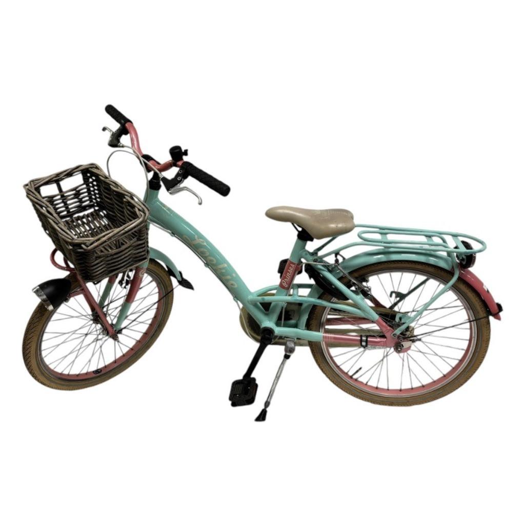 Loekie Prinses 20" Meisjesfiets Mint Groen, Gebruikt, Loekie, Ophalen of Verzenden, Handrem