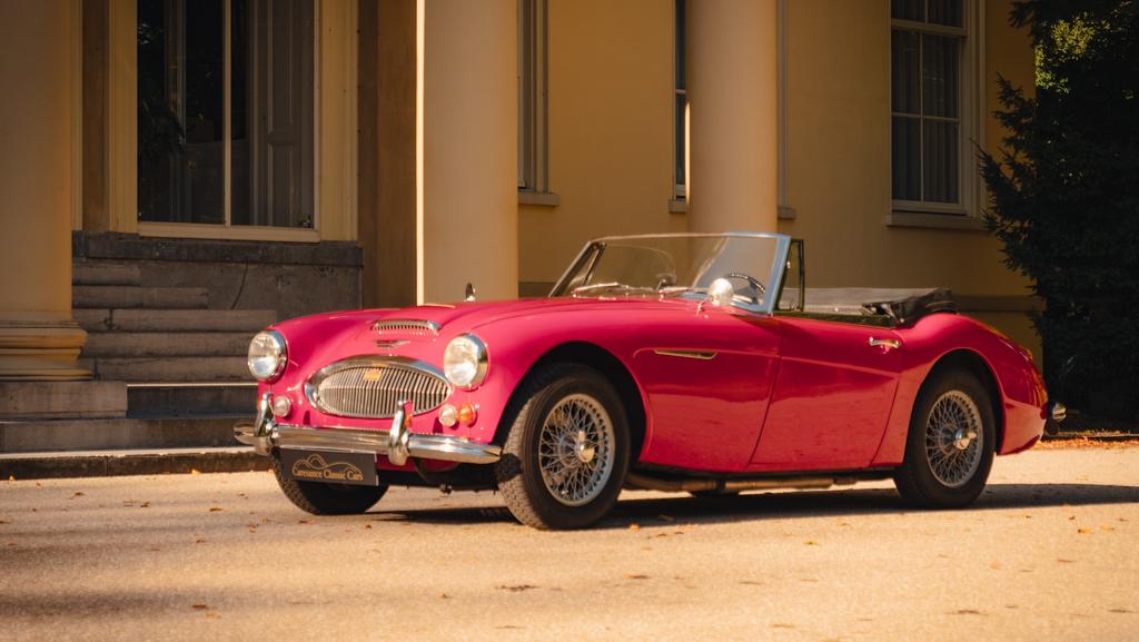 Austin Healey 3000 mk III bj 8 1966, Auto's, Zwart, Handgeschakeld, Dealer onderhouden, 3000 cc