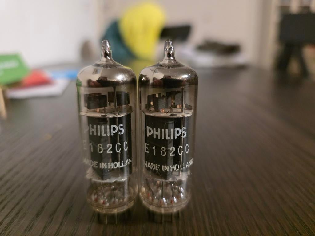 Philips E182CC buizen - Koppeltje, Audio, Tv en Foto, Buizenversterkers, Ophalen of Verzenden, Buis of Buizen