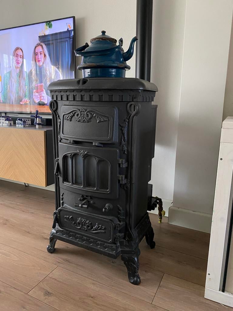 Thermocet Rose Gaskachel - 11,5 kW, Ophalen, Gebruikt, Gas, Vrijstaand
