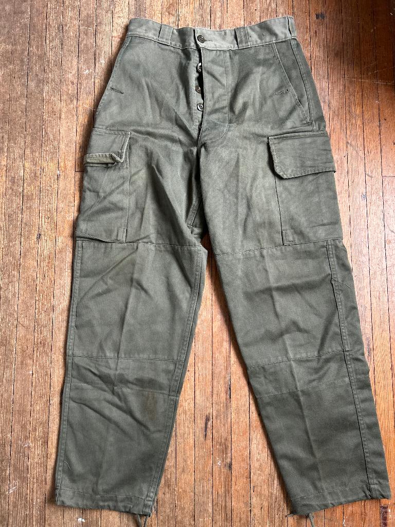 vintage gevechtsbroek van het Franse leger, Ophalen of Verzenden, Landmacht, Overige gebieden, Kleding of Schoenen