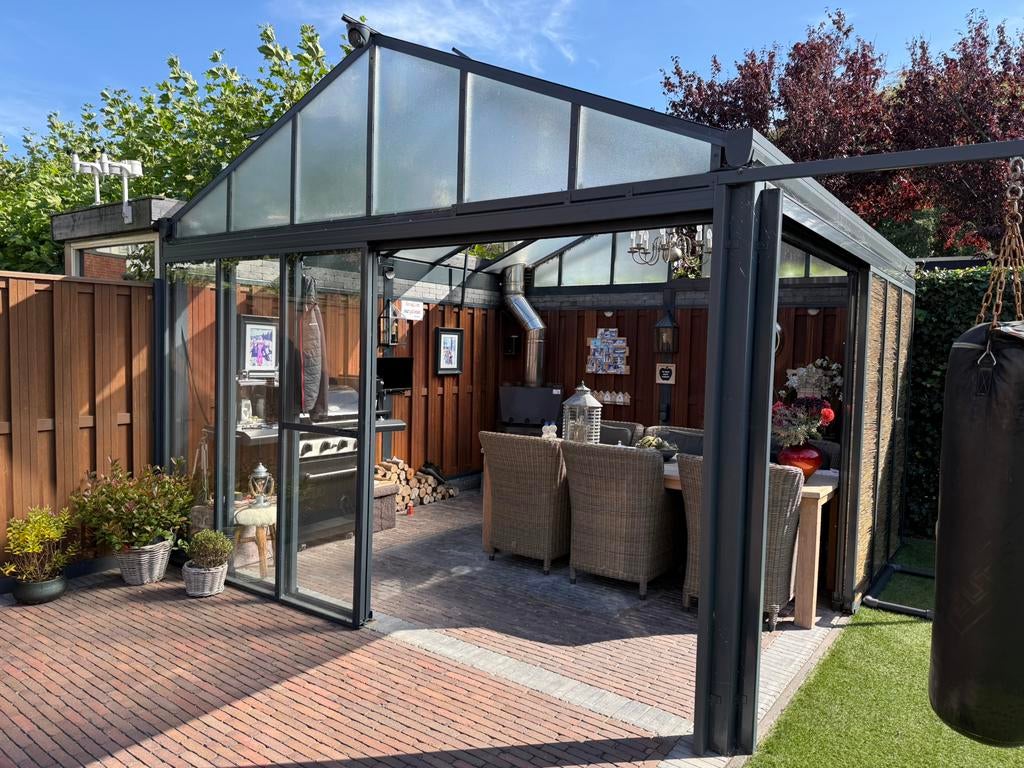 glas hobby kas gehard glas kas onderdelen, Tuin en Terras, Kassen, Nieuw, Aluminium, Glas, Ophalen of Verzenden