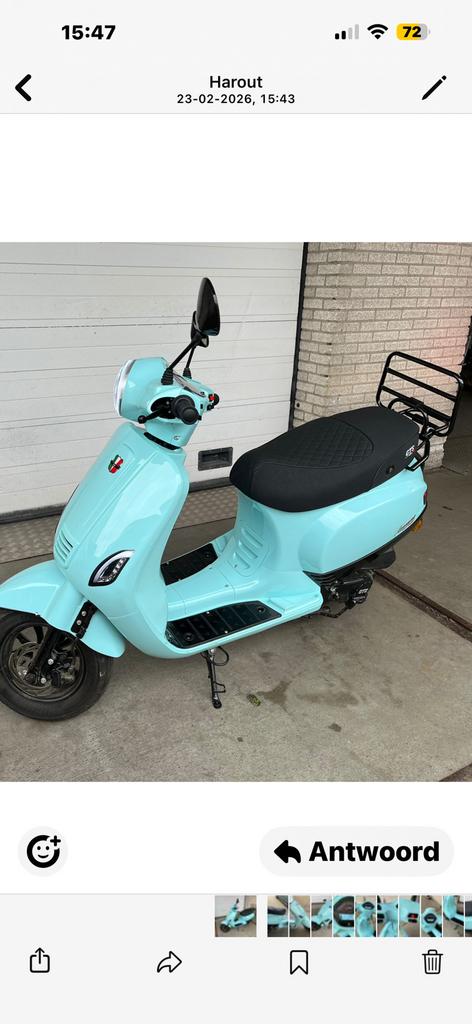 Nieuwe scooter, Overige merken, Ophalen of Verzenden, Zo goed als nieuw, Benzine