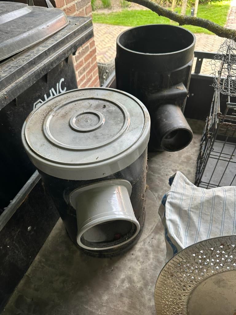 Riool/straat putten, Afvoer, Pvc, Ophalen of Verzenden, Zo goed als nieuw