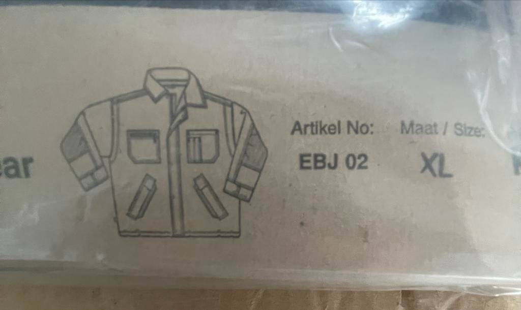 Beckum Workwear EBJ02 Navy - Werkkleding, Ophalen of Verzenden, Nieuw, Maat 56/58 (XL), Blauw