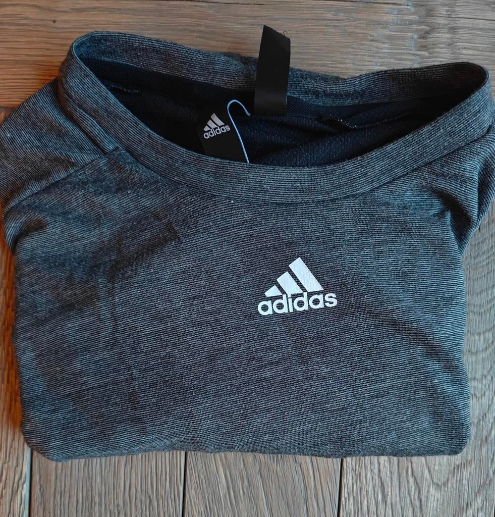 Adidas sportshirt maat L, Ophalen, Zo goed als nieuw, Blauw, Algemeen