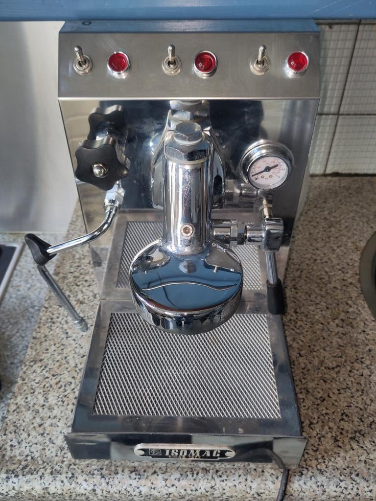 Isomac Zaffiro volledig gereviseerd, IMS-upgrades en PID, Witgoed en Apparatuur, Koffiezetapparaten, Ophalen, Refurbished, Espresso apparaat