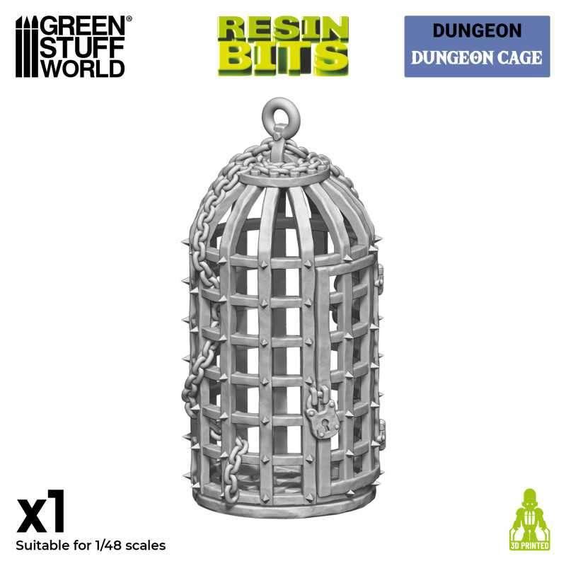 Dungeon Cage 1-48 12889 Wargames Dungeons and Dragons, Spanje, Ophalen of Verzenden, GSW, Info@sceneryenzo.nl