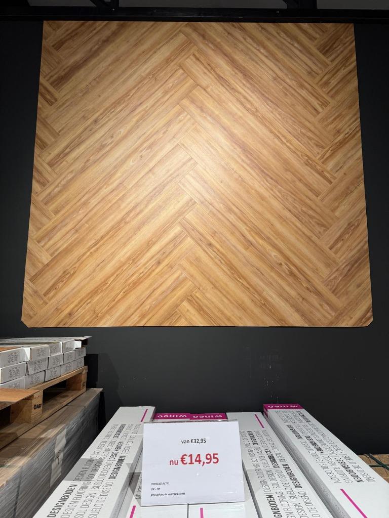PVC laminaat walvisgraat plak 3000m2 |Utrecht