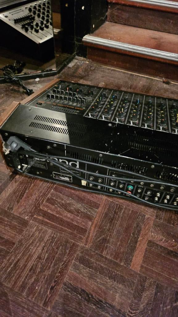 Vintage Roland Mixer - PA-150, Ophalen of Verzenden, Gebruikt, 5 tot 10 kanalen, Microfooningang