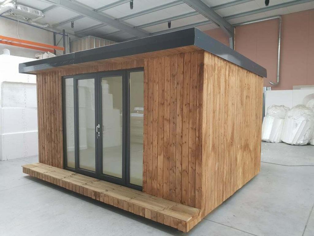 Tuinhuis Mercury 5x3, tuinkantoor, paviljoen, tuin studio, 200 tot 400 cm, Tuinhuis, Nieuw, Ophalen of Verzenden