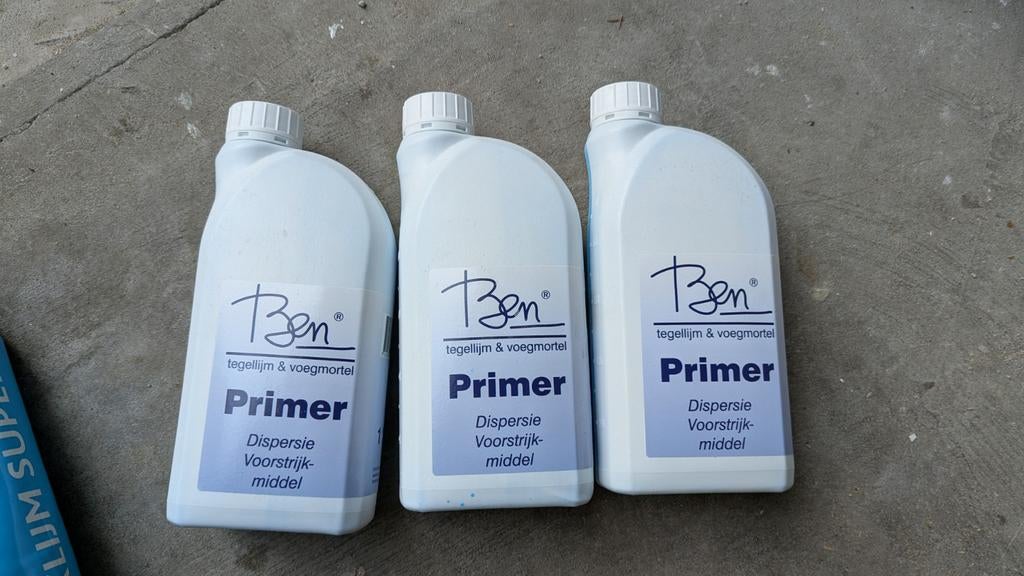 Primer voorstrijk voor badkamer bouw van Ben, Ophalen, Wandtegels, Nieuw, Minder dan 20 cm