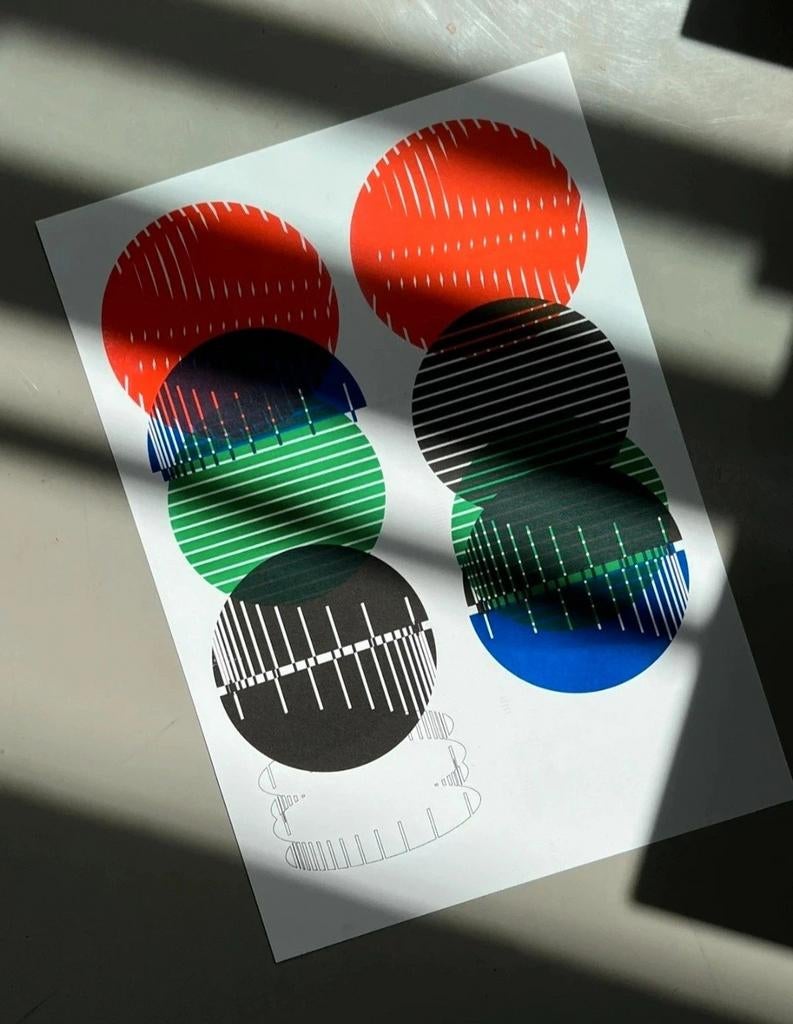 Risoprint a4 2 kleuren, Ophalen of Verzenden