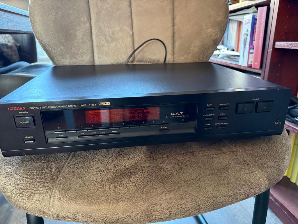 Luxman tuner T-353, Ophalen, Gebruikt, Analoog
