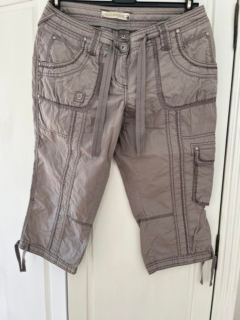 Capri Broek Maat M, Ophalen of Verzenden, Zo goed als nieuw, Maat 38/40 (M), Driekwart