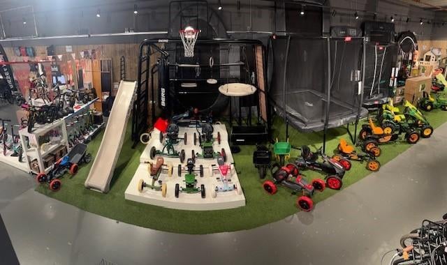 Berg Playbase sport en speeltoestel schommel voetbaldoel, Ophalen of Verzenden, Nieuw