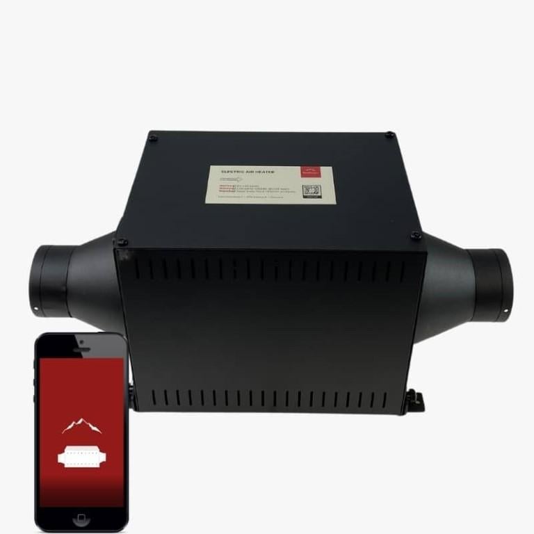 HeroCamper Heteluchtverwarming 1500W, Minder dan 30 cm, Sales@herocamper.com, Minder dan 60 cm, Ophalen of Verzenden