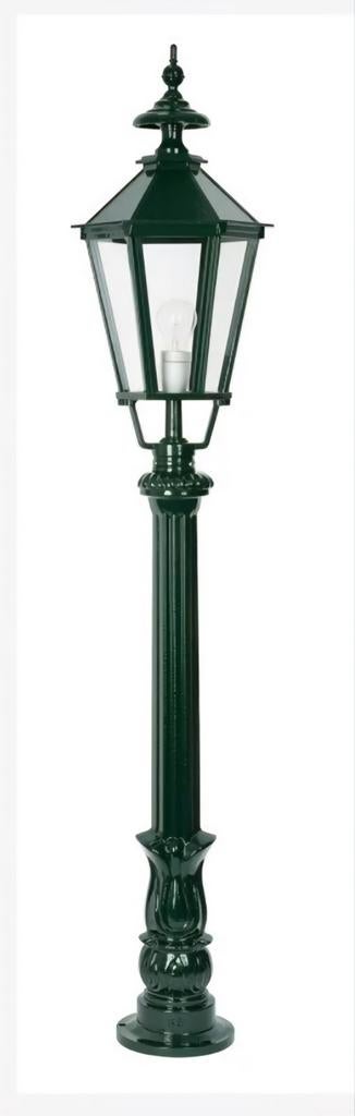 Groene tuinlantaarn KS Verlichting (De Waard 0702) -magazijn, Tuin en Terras, Minder dan 50 watt, Staande lamp, Ophalen of Verzenden