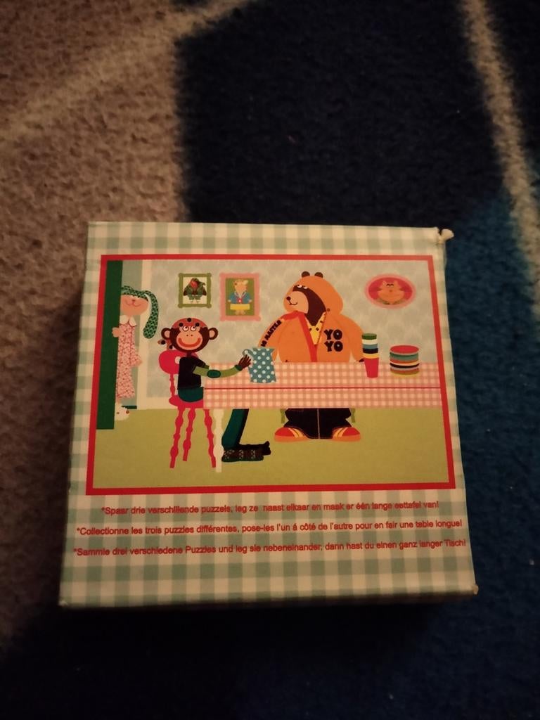 Hema puzzel 6 stukjes Animalfamily, Ophalen of Verzenden, Poppenhuis
