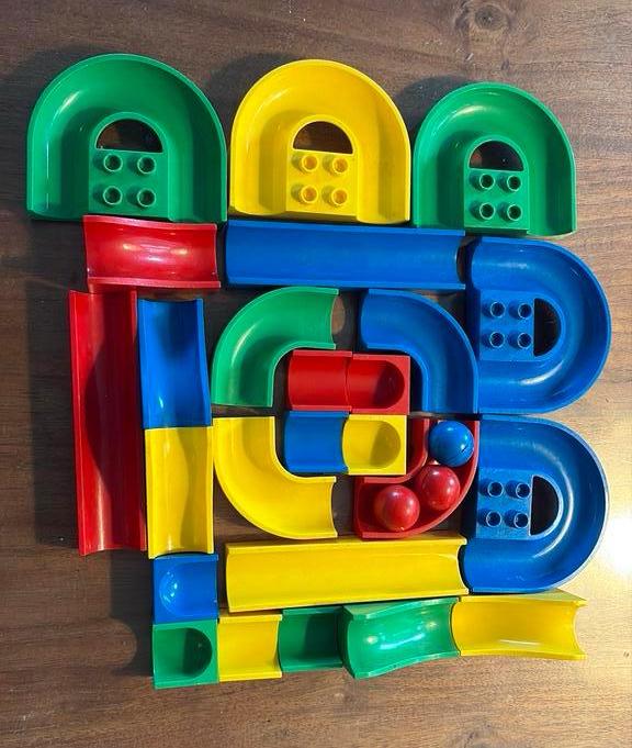 Hubelino knikkerbaan, Ophalen of Verzenden, Duplo