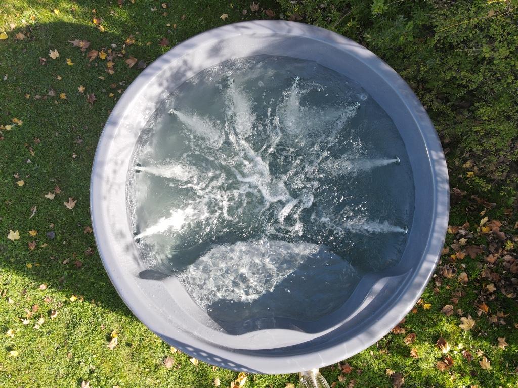Elektrische of hybride hottub, all-in prijs!, Ophalen of Verzenden, Nieuw, Trap, Vast