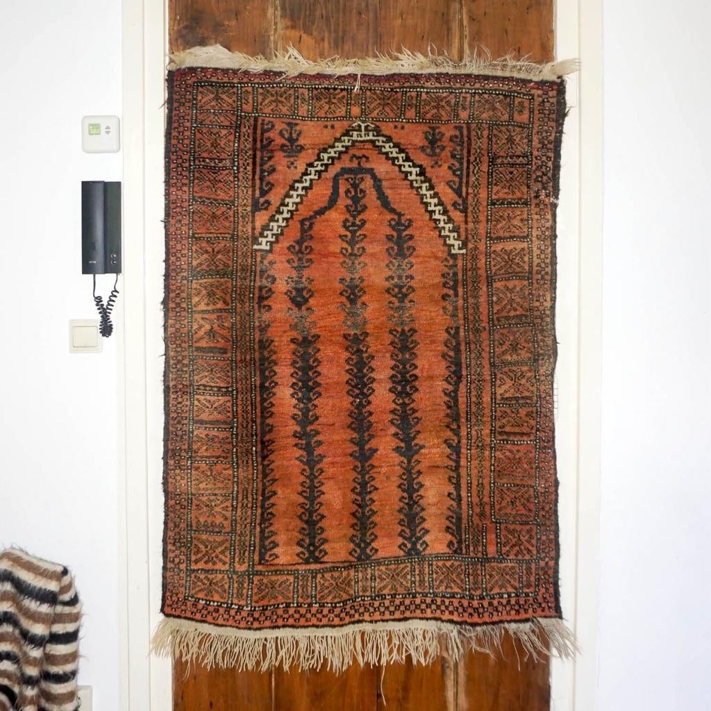 handgeweven Baluch wollen tapijt* perzisch accenttapijt, Ophalen of Verzenden