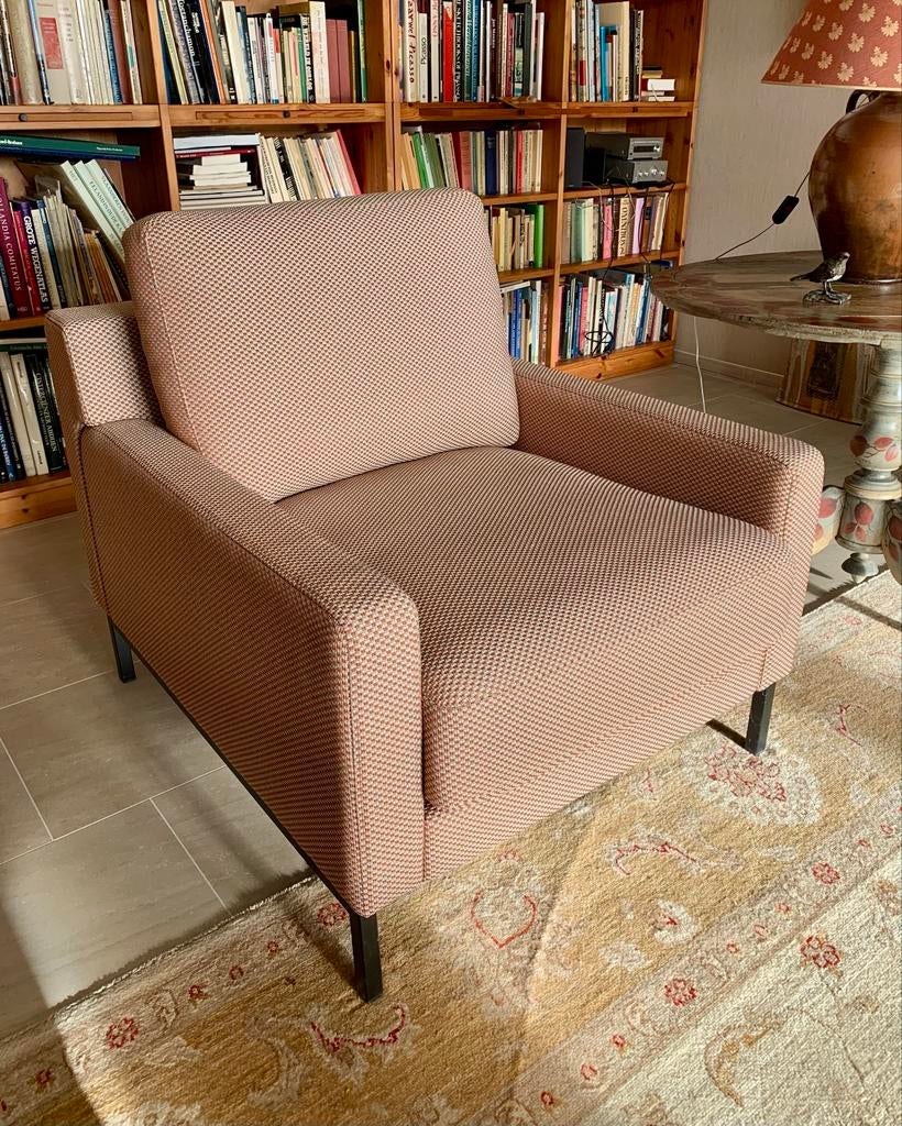 Rolf Benz Fauteuil - Eglo. In nieuwstaat!, Ophalen, 75 tot 100 cm, Zo goed als nieuw, 75 tot 100 cm