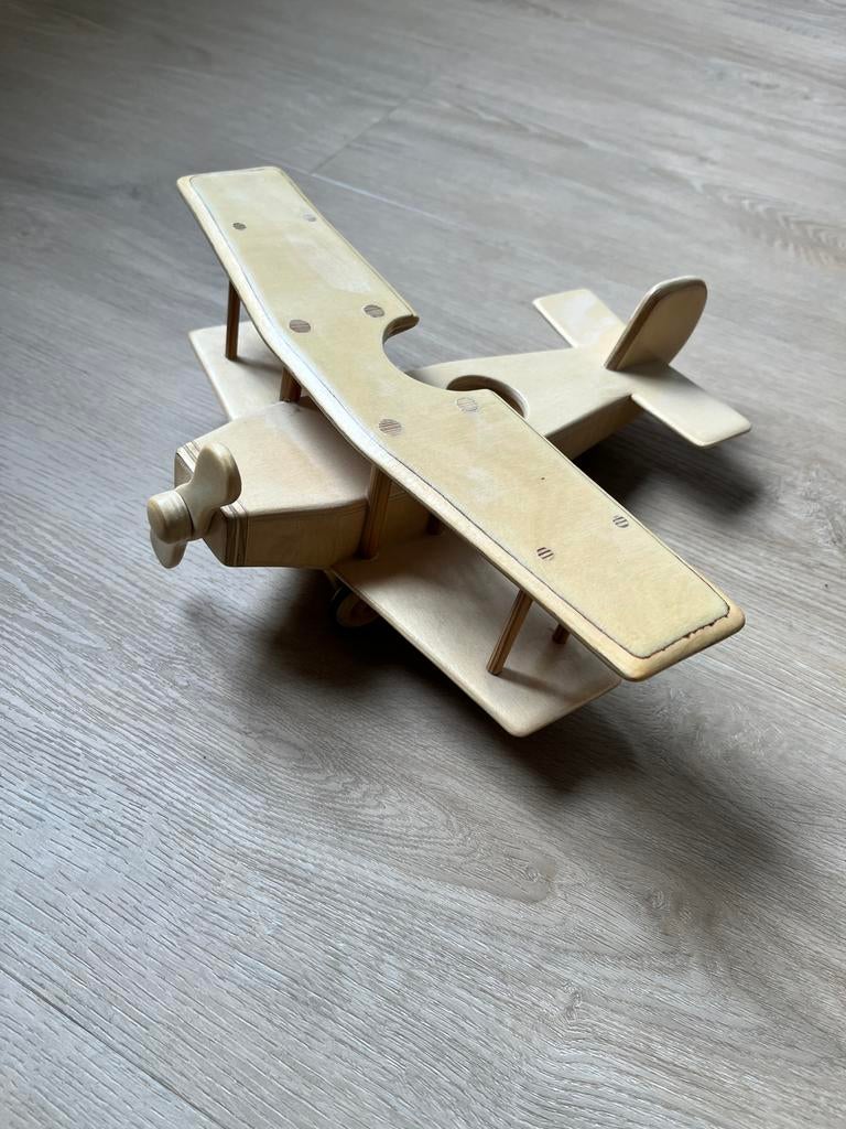 Mooi handgemaakt vliegtuig, Kinderen en Baby's, Kinderkamer | Inrichting en Decoratie, Ophalen of Verzenden, Zo goed als nieuw