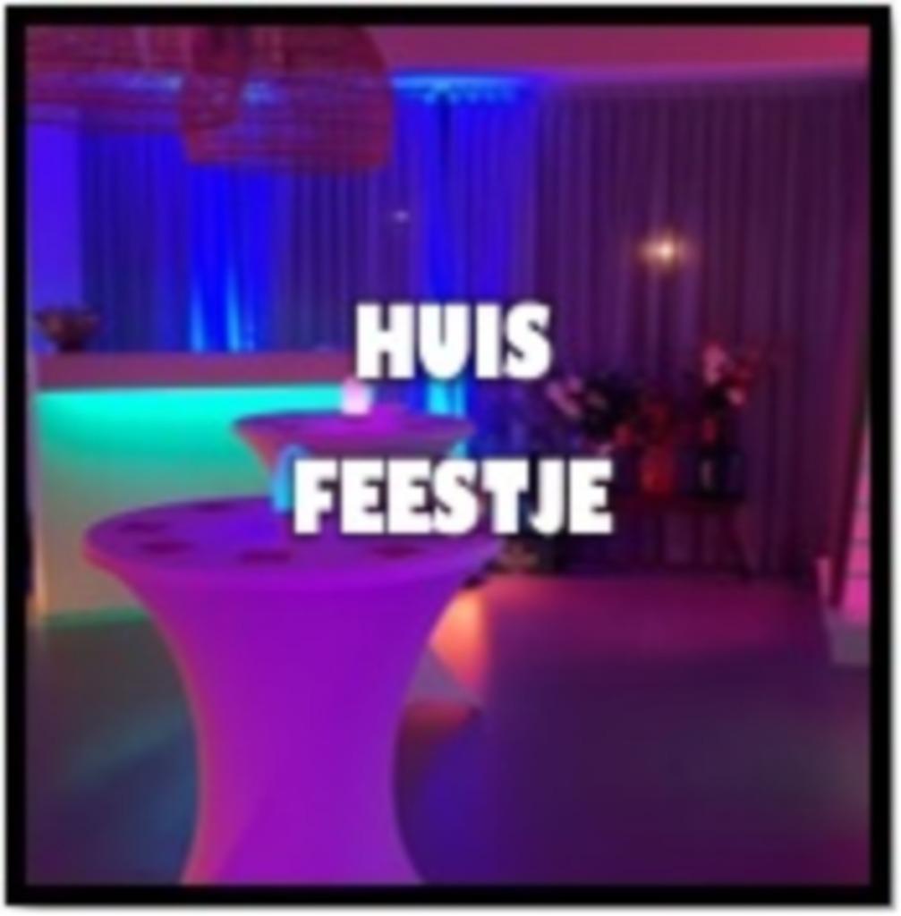 FEESTJE? Boek nu een complete party voor € 199,-, Dj