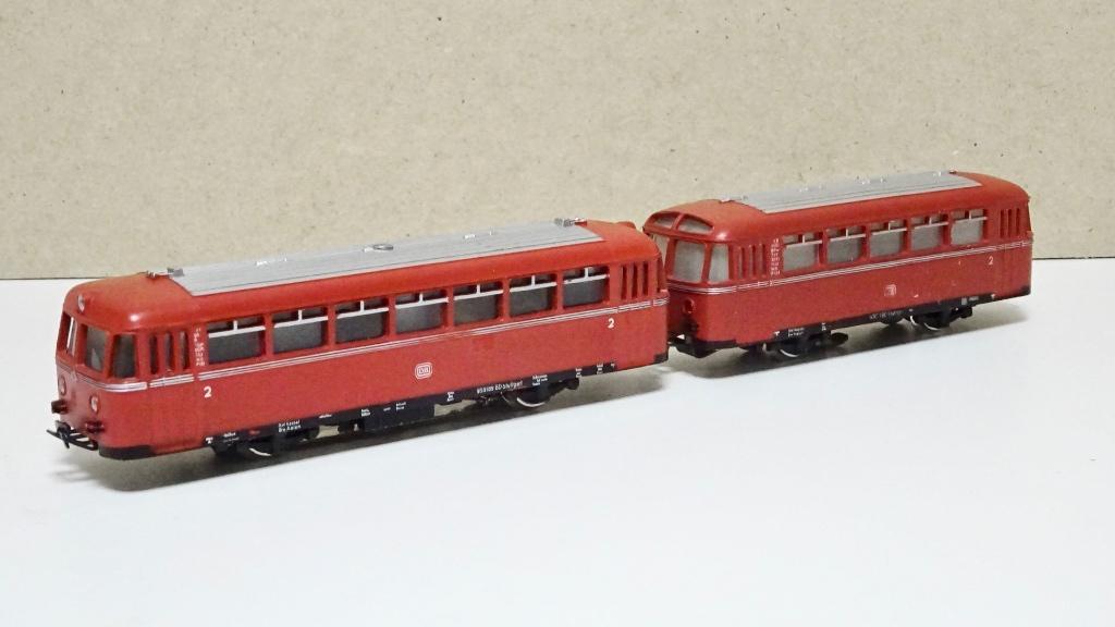 Marklin railbus 2-delig 3016 + 4018, Wisselstroom, Ophalen of Verzenden, Analoog, Märklin