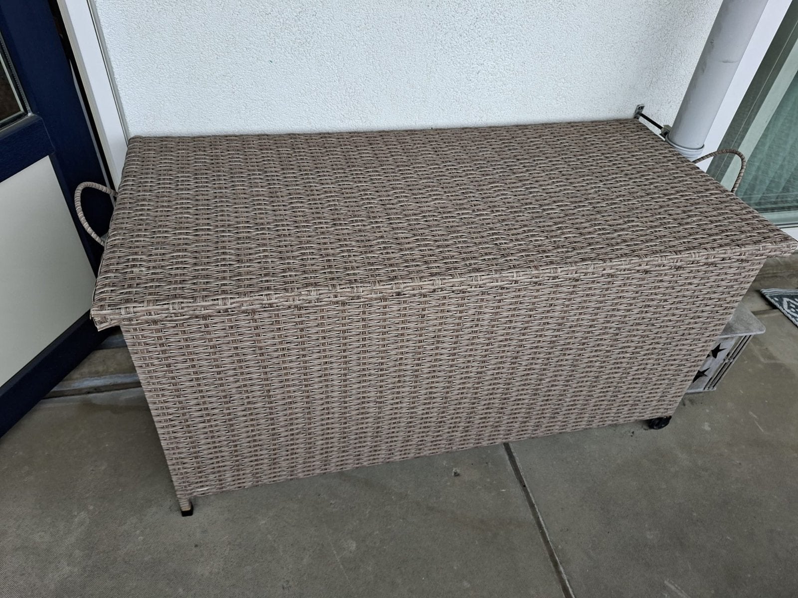 Grote opbergbox voor buiten, weerbestendig, Ophalen, 50 – 75, Kunststof, Gebruikt