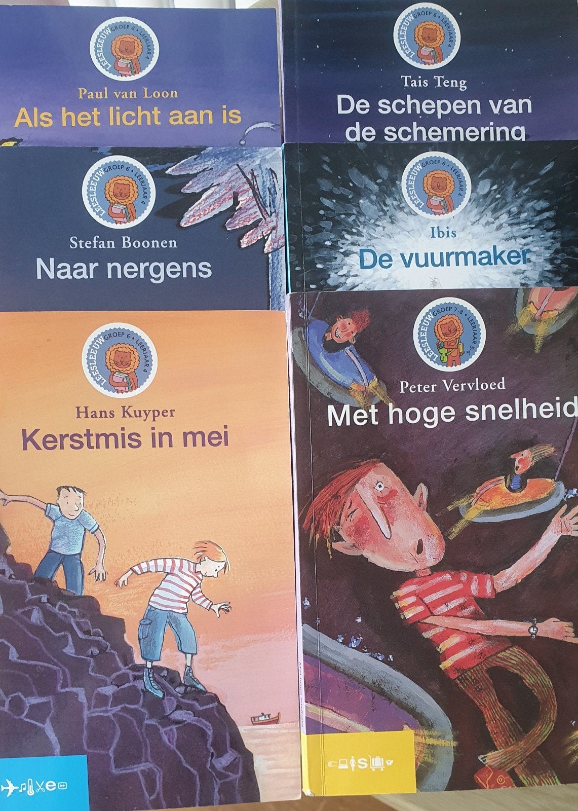 Leesleeuw Boekjes: De Vuurmaker, Schepen van de Schemering, Boeken, Ophalen of Verzenden