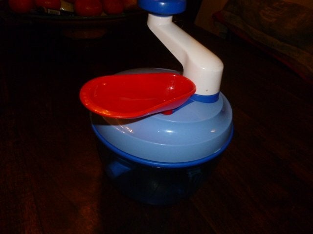 3 x Tupperware quick chef  blauw-rood-paars, Huis en Inrichting, Keuken | Tupperware, Ophalen of Verzenden, Zo goed als nieuw