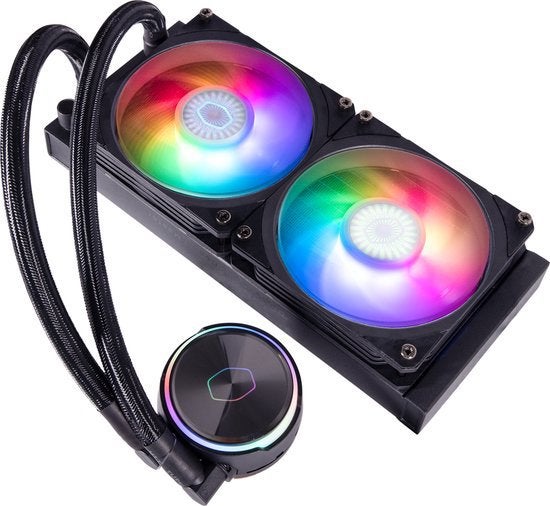 Cooler Master PL240 Flux waterkoeling, Ophalen of Verzenden, Zo goed als nieuw, Waterkoeling
