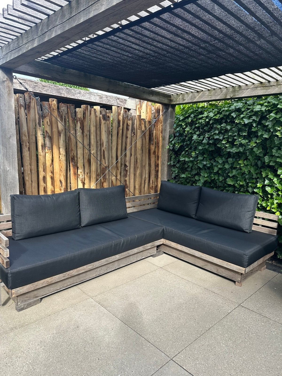 All weather loungset kussens, Ophalen, Gebruikt
