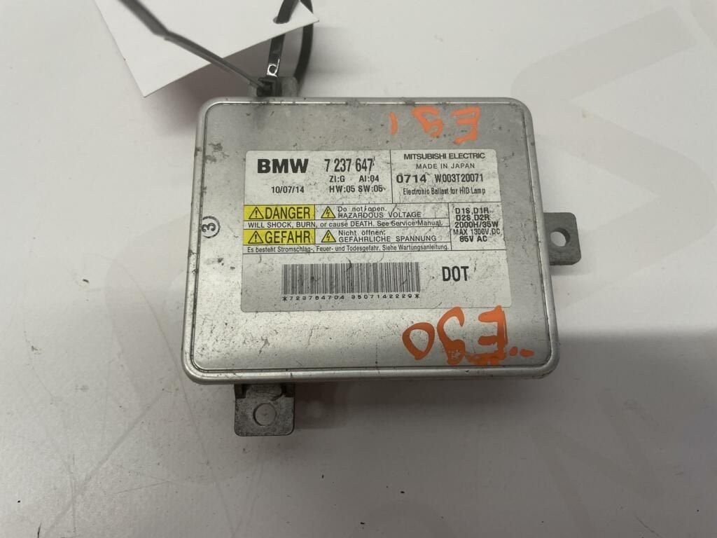 Xenon starter BMW E91 7237647, Gebruikt, -, -, Ophalen of Verzenden