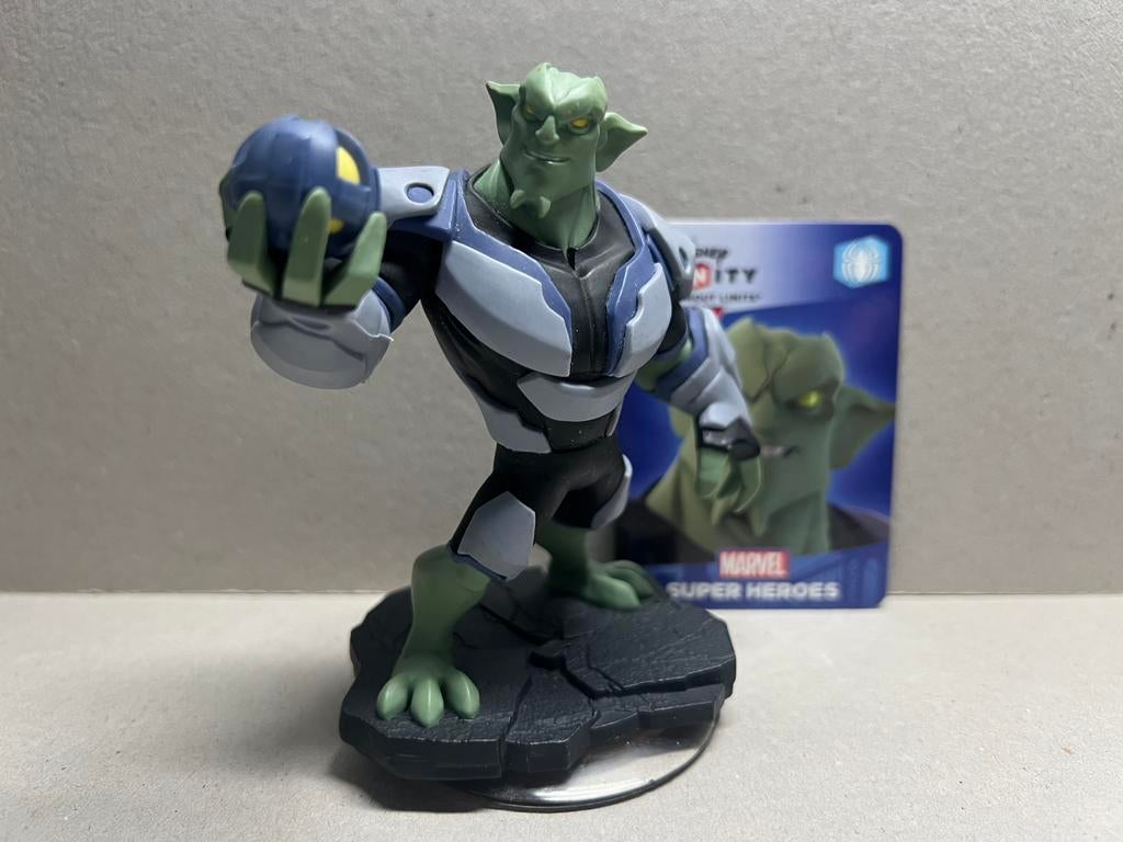 Disney Infinity 2.0 Green Goblin mét kaart, 1 speler, Ophalen of Verzenden, Zo goed als nieuw, Role Playing Game (Rpg)