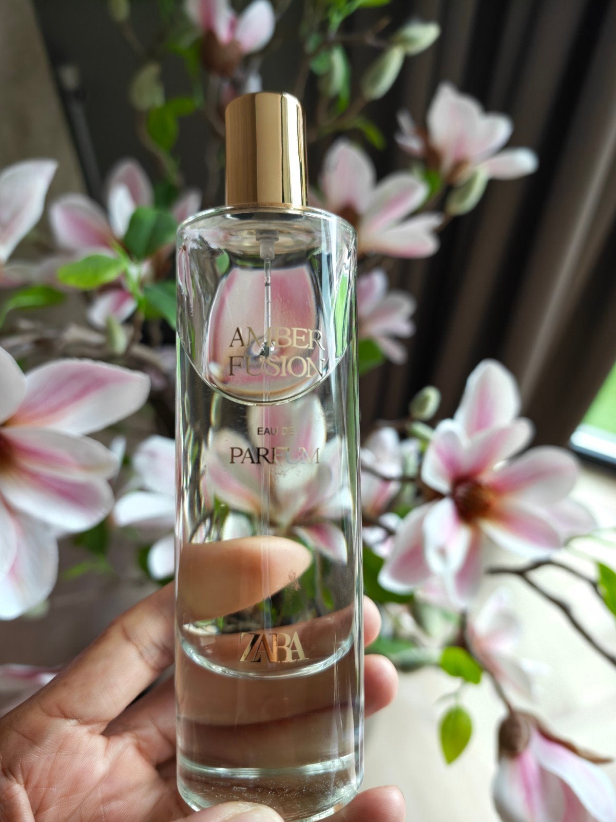 Zara Amber Fusion Eau de Parfum, Sieraden, Tassen en Uiterlijk, Uiterlijk | Parfum, Ophalen of Verzenden, Zo goed als nieuw