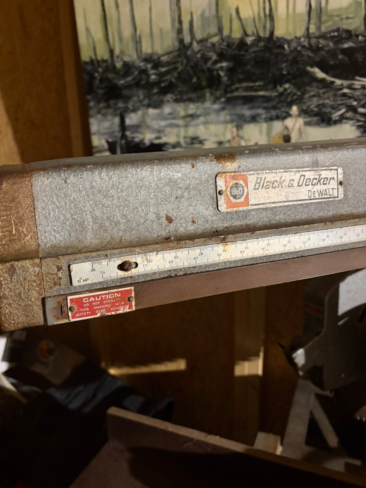 Black&Decker  de Walt cirkelzaag 380V, Ophalen, Gebruikt, Cirkelzaag, 30 tot 70 mm