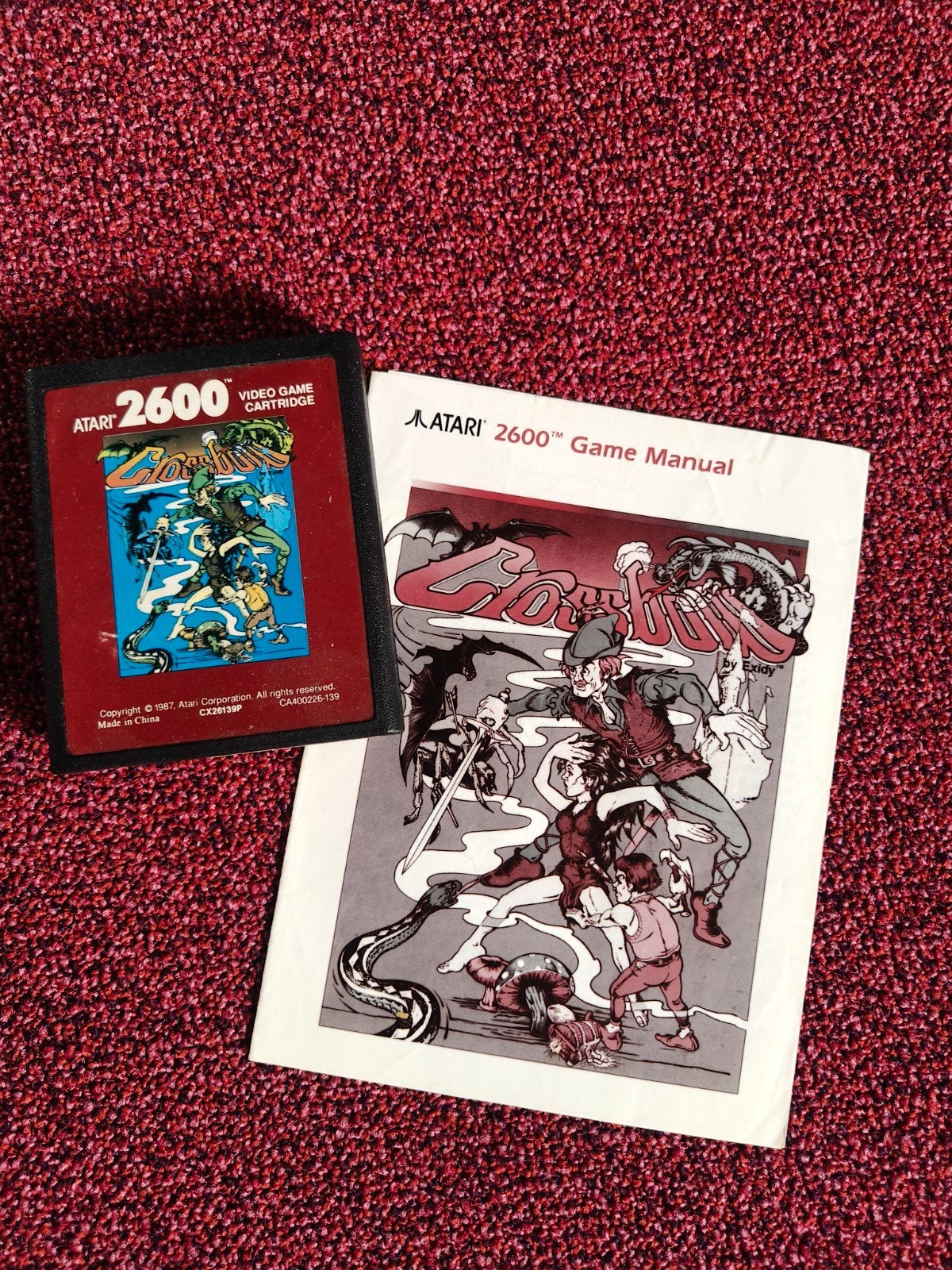 atari 2600 spel crossbow, Spelcomputers en Games, Spelcomputers | Atari, Ophalen of Verzenden, Gebruikt, Met 1 controller, Atari 2600