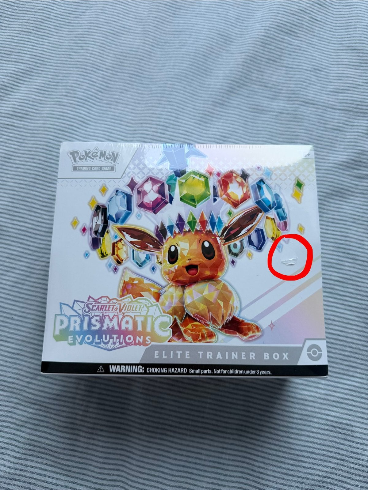 Pokémon Prismatic Evolutions Elite Trainer Box | Beschadigd, Ophalen of Verzenden, Nieuw, Boosterbox, Foil