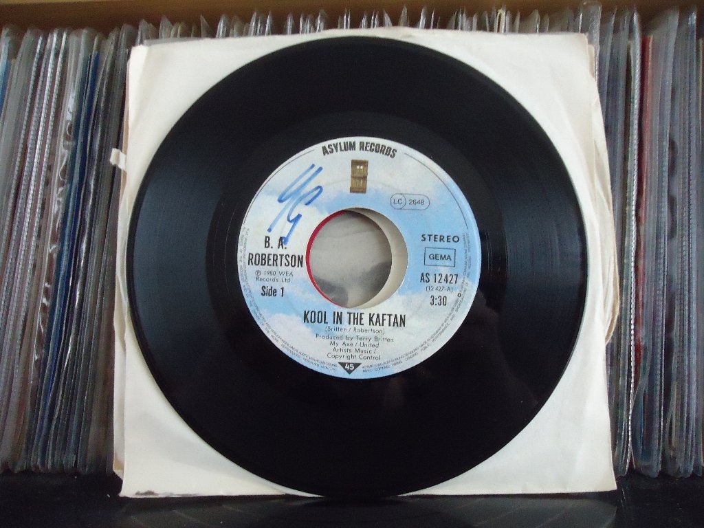 7" Single B.A. Robertson - Kool In Kaftan / Baby I'm A Bat, Gebruikt, Verzenden, 7 inch, Pop