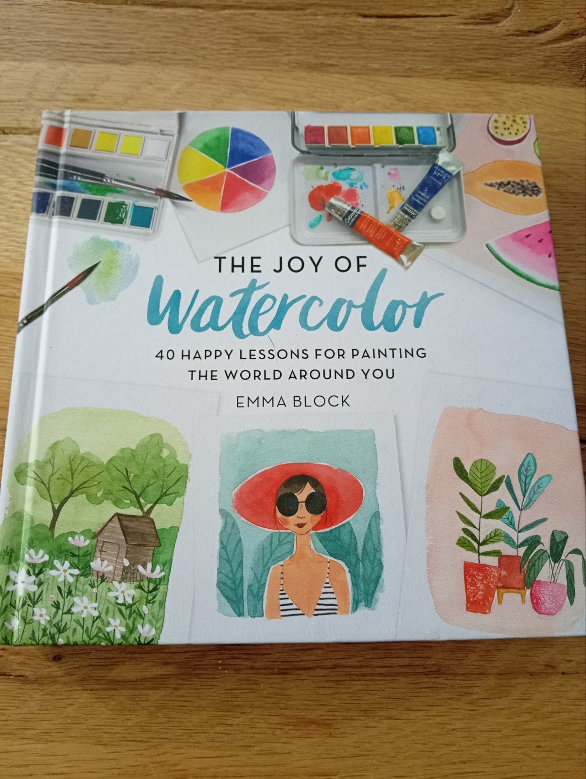 de Joy of watercolor - Emma Block waterverf, Ophalen of Verzenden, Zo goed als nieuw, Emma Block, Overige onderwerpen