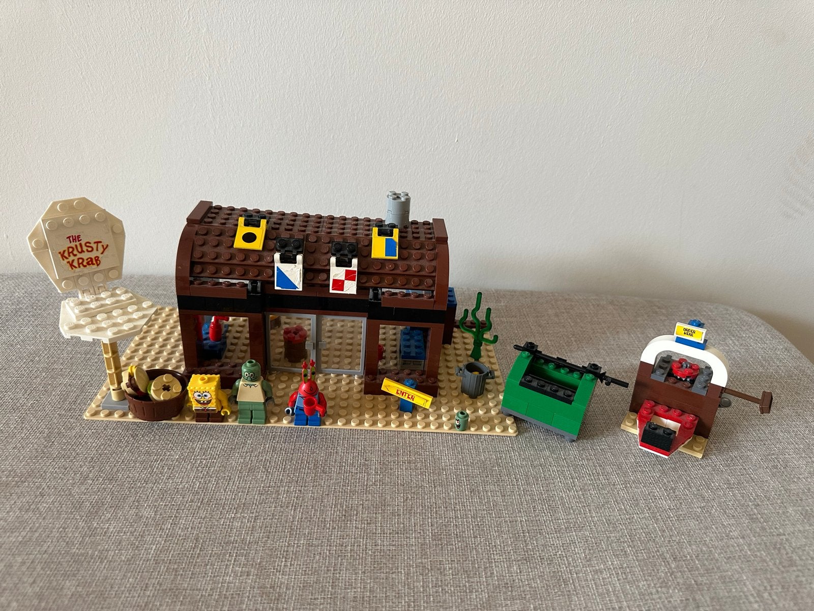 Lego SpongeBob 3825 De Krusty Krab, Gebruikt, Overige thema's, Lego, Ophalen of Verzenden