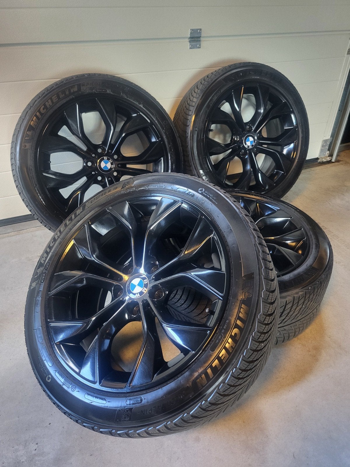 BMW X3 ORIGINAL Velgen Black 19" 5x120 naaf 72.5 ALS NEW, Auto-onderdelen, Banden en Velgen, 19 inch, Banden en Velgen, Nieuw